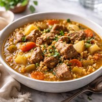 Country Style Pork Barley Stew