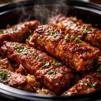 Country Style Pork Ribs in a Crock Pot