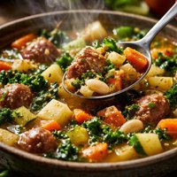 Country Style Soup Minestra Di Campagna