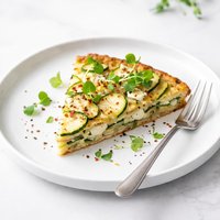 Courgette and Feta Cheese Frittata