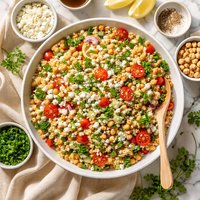 Couscous and Chickpea Salad