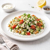 Couscous Salad with Yogurt Dressing