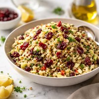 Couscous with Dried Cranberries or Cherries