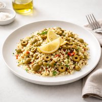 Couscous with Olives and Lemon