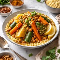 Couscous with Seven Vegetables