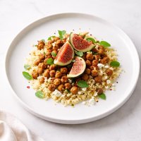 Couscous with Spiced Chickpeas and Figs