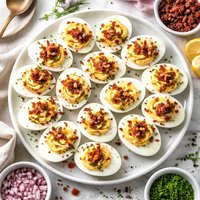 Cousin Judys Deviled Eggs