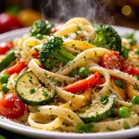 Covershot Pasta Primavera