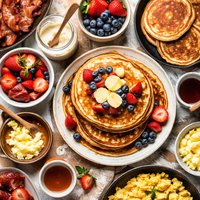 Cowboy Sourdough Pancakes