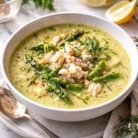 Crab and Asparagus Soup