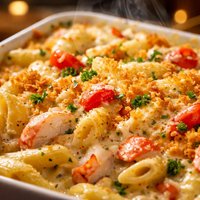 Crab and Penne Casserole