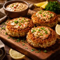 Crab Cakes Creole Style
