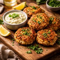 Crab Cakes with Cilantro Mayonnaise