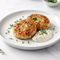 Crab Cakes with Herbed Mayonnaise