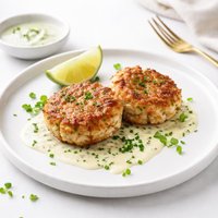 Crab Cakes with Lime Sauce