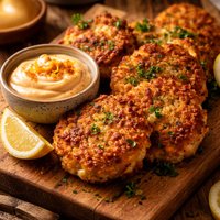 Crab Cakes with Orange Mayonnaise