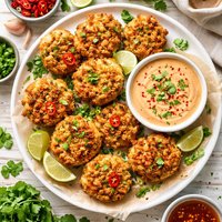 Crab Cakes with Spicy Thai Sauce