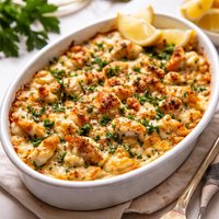 Crab Meat Au Gratin