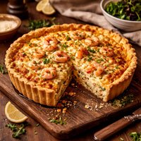 Crab or Shrimp Quiche