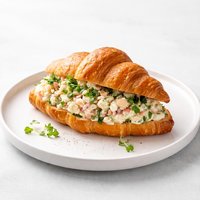 Crab Salad on Croissant