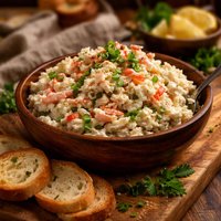 Crab Salad with Cream Cheese