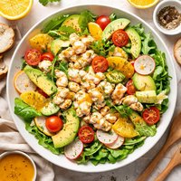 Crab Salad with Orange Vinaigrette