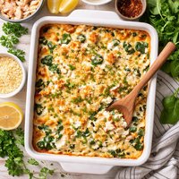 Crab Spinach Casserole