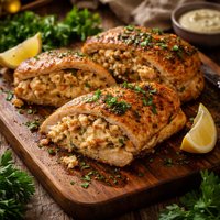 Crab Stuffed Chicken Aka Fancy Chicken