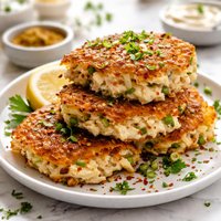 Crab Stuffed Hash Browns