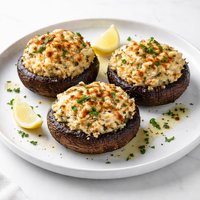 Crab Stuffed Portabella Mushrooms