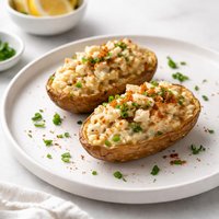Crab Stuffed Potatoes