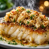 Crab Topped Cod Ster