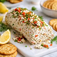Crabmeat Cream Cheese Log