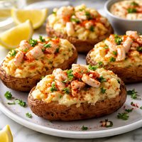Crabmeat Stuffed Potatoes
