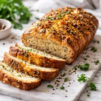 Cracked Black Pepper Cheese Bread