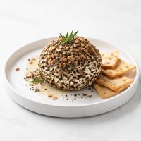 Cracked Pepper and Flax Cheese Ball