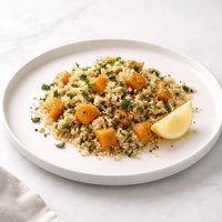Cracked Wheat and Pumpkin Pilaf