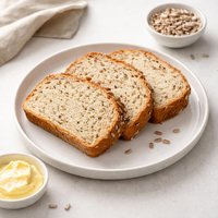 Cracked Wheat Buttermilk Bread with Sunflower Seeds