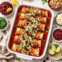 Cran Turkey Enchiladas