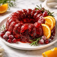 Cranberry and Orange Mold