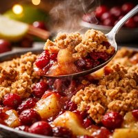 Cranberry Apple Cobbler