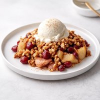 Cranberry Apple Crisp