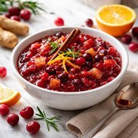 Cranberry Apple Ginger Sauce