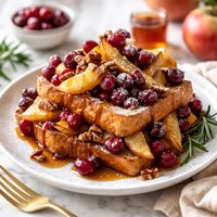 Cranberry Apple Holiday French Toast