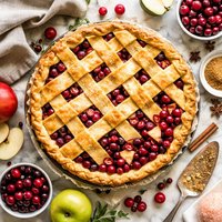 Cranberry Apple Pie