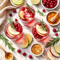 Cranberry Apple Spritzer
