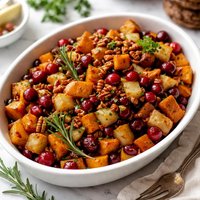 Cranberry Apple Sweet Potatoes