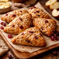 Cranberry Applesauce Scones