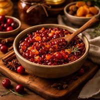 Cranberry Apricot Chutney