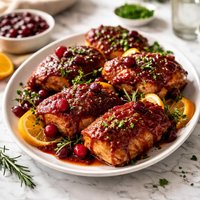 Cranberry Bbq Turkey or Chicken